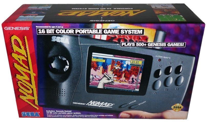 sega nomad, megadrive portatil