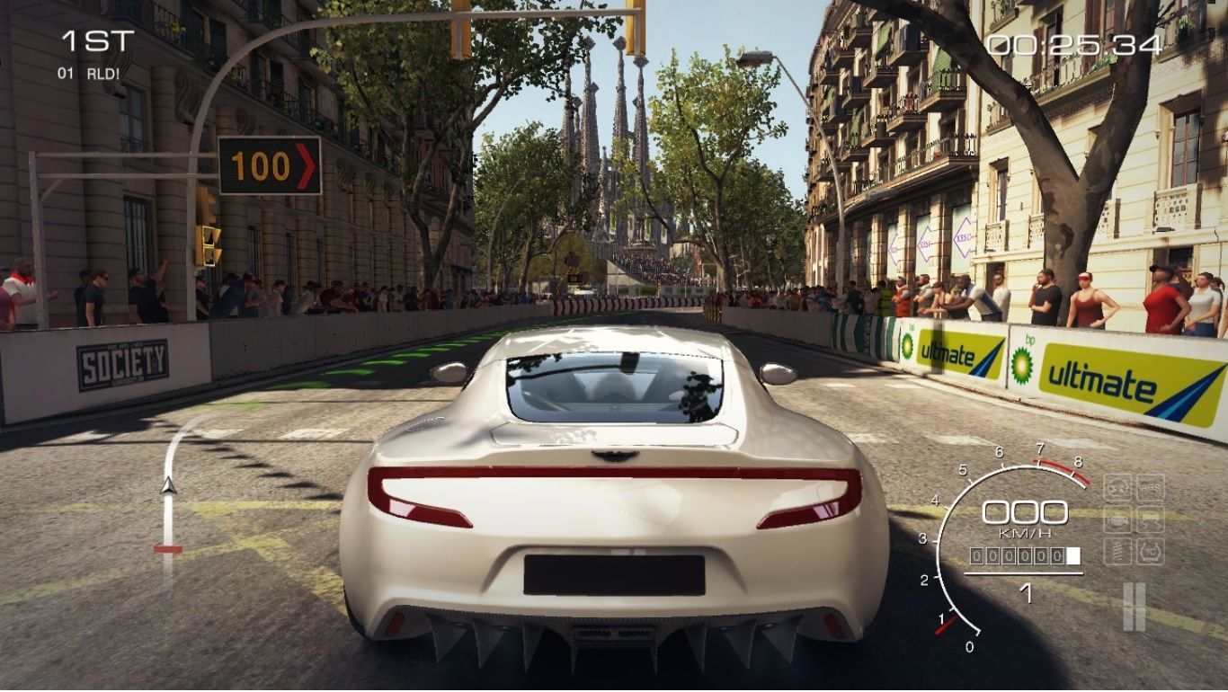 Barcelona apareix al videojoc de cotxes GRID